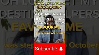 SEPTEMBER MONTH FAVOUR PROVOKING PRAYER  APOSTLE JOSHUA SELMAN apostlejoshuaselman koinoniaglobal [upl. by Assen983]