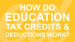 How Do Education Tax Credits and Deductions Work [upl. by Alcine427]