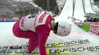 Kamil Stoch  1345 m  Lahti 2014  II seria WYGRANA HD [upl. by Etnahc326]