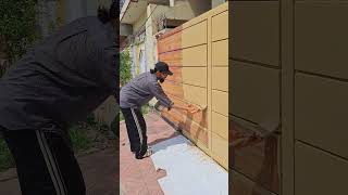 Main Gate Painting paint painting islamabad [upl. by Oel]