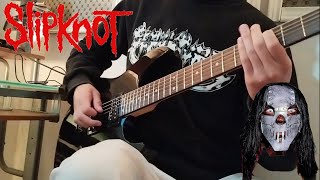 SLIPKNOT  DUALITY  FULL Guitar COVER 2024 [upl. by Yelrahc]