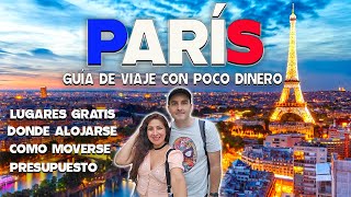 PARÍS 2024 BARATO🗼 ¿Qué ver y Hacer LUGARES GRATIS Y PRESUPUESTO 💰  DAV en Francia 1 [upl. by Cull]