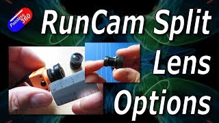 RunCam Split Lens Options Short and RC25G lenses [upl. by Chucho]