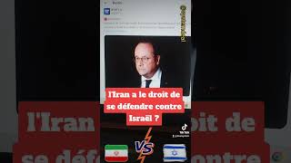 lIran a le droit de se défendre contre Israël [upl. by Wojcik]