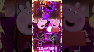 NapCat vs Peppa Pig vs Scary Nap Cat vs Peppa Pig Among x Coffin Dance  Tiles Hop coffindance [upl. by Ardekan]