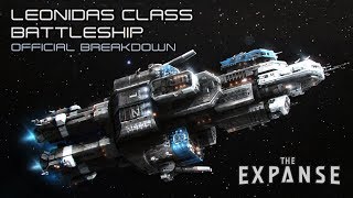 The Expanse Leonidas Class Battleship  Official Breakdown [upl. by Newbold936]