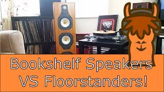 Floorstanders Vs Bookshelf Speakers [upl. by Ocana]