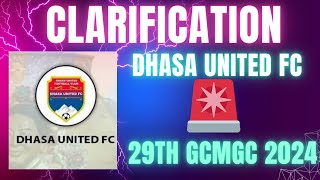 29 GCMGC final DHASA UNITED FC CLARIFICATIONS 🚨🚨🚨tenzindvlog [upl. by Ahsika817]