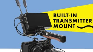 UltraBright Monitor with BuiltIn Transmitter Mount  Feelworld LUT5 [upl. by Esilahc]