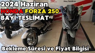 Yeni Motorum 2024 Model Honda Forza 250 Bayi Teslimat  PCX  FORZA  ADV 350 Tedarik Bilgisi [upl. by Macdonald]