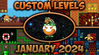 SMBX Custom Levels of January 2024 5 levels [upl. by Nellie]