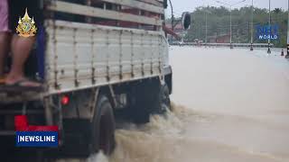 Songkhla Province Declares Flood Disaster Amidst Rising Waters [upl. by Ahsenit783]