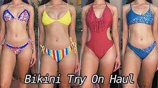 Bikini Try On Haul 2023  Beachsissi Bikini Try On Haul Collection discount codes sizing Fit [upl. by Cyna928]