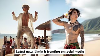 Latest news Jimin is trending on social media [upl. by Olympium736]