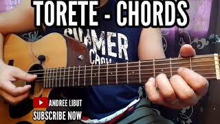 Torete  chords tutorial [upl. by Naitsirhk]