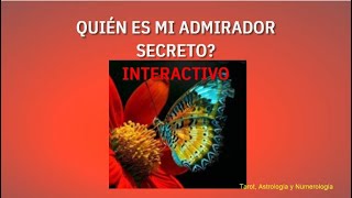 QUIEN ES MI ADMIRADOR SECRETO Interactivo [upl. by Akselav328]