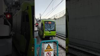 BursaRay Bursa Metrosu  Gökdere İstasyonu Tren Girişi railway bursa tramvay shorts shortvideo [upl. by Mckinney]