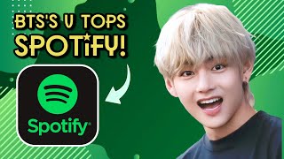 BTS Vs Solo Song Tops Spotify [upl. by Domenic]