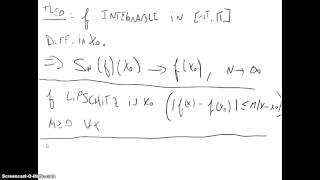 Non linear dispersive equations  10 Fourier Series Pointwise convergence [upl. by Aipotu]