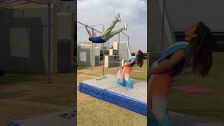 Trust level shorts ytshorts gymnast parkour trending flip [upl. by Takara667]