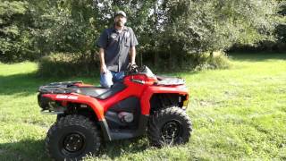 2013 CanAm Outlander 650 [upl. by Malachy817]