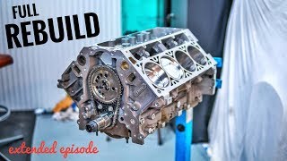 BUILT NOT BOUGHT Ep15  L98 6L V8 Rebuild [upl. by Aihcila347]