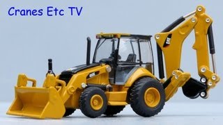 Norscot Caterpillar 450E Backhoe Loader by Cranes Etc TV [upl. by Shull104]