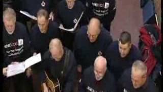 Marske Fishermens Choir answer RNLI SOS [upl. by Eibbob]