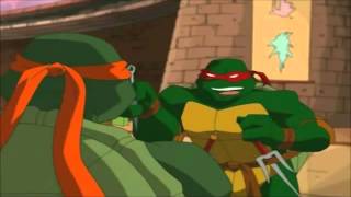 TMNT Raphael vs Michelangelo [upl. by Trauts311]