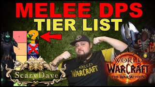 The War Within Melee DPS Tier list [upl. by Ethban]