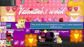 Buying 200 Valentines Goodies  GHC  Making Cupid Leash  Growtopia [upl. by Boylston]