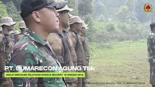 DIKLAT BINTALSIK PELATIHAN KHUSUS GARDA SECURITY PT SUMARECON AGUNG Tbk [upl. by Alhahs]