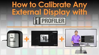 How to Calibrate any External Display with XRite i1Profiler BenQ PD3220U Calibration Demo [upl. by Etnuahs]