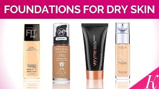 7 Best Foundation for Dry Skin in India [upl. by Bikales426]