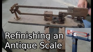 Antique Beam Scale American Scale Company [upl. by Rasmussen]