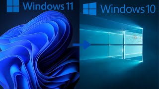 Downgrading Windows 11 to Windows 10 [upl. by Gardner717]