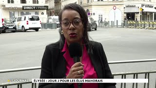 Elysée  Jour J pour les élus Mahorais [upl. by Edward613]