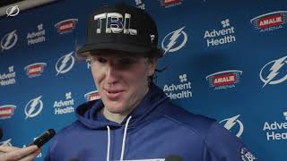 Andrei Vasilevskiy  Postgame vs New Jersey Devils  16112024 [upl. by Taffy121]