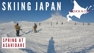 JAPAN SKIING A Spring Day at ASAHIDAKE [upl. by Clint]