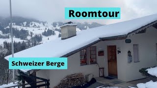 ROOMTOUR  Ferienhaus meiner 93 jährigen Grosstante in den Schweizer Bergen [upl. by Hamford348]