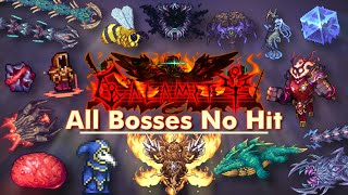 Terraria Calamity Mod  All Bosses NoHit Death Mode [upl. by Weixel]