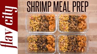 Meal Prep Shrimp  Shrimp Tacos Recipe  Taco Meal Prep [upl. by Milli]