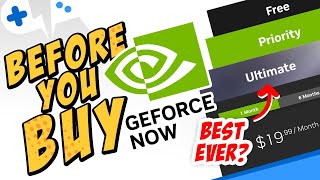 BEFORE You BUY GeForce NOW in 2023  FREE Priority amp ULTIMATE Review [upl. by Nnairam]