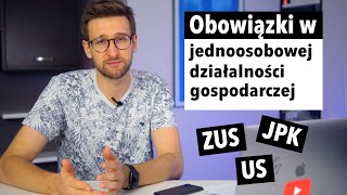 📈Jednoosobowa działalność gospodarcza  Jakie OBOWIĄZKI  Prowadzenie firmy na MacBooku i iPhonie 💻 [upl. by Phox]