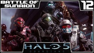 Halo 5 Guardians  Mission 12 Battle of Sunaion  Gameplay Walkthrough 1080p60fps [upl. by Hertha]