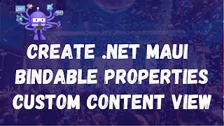 Create Bindable properties in NET MAUI  తెలుగు [upl. by Alrats]