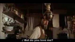 Fiddler on the roof  Do you love me  with subtitles [upl. by Anaihk899]