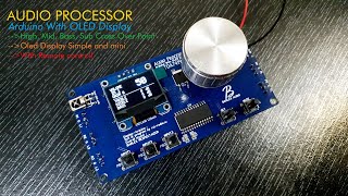 Memuaskan  Make Arduino Audio Processor TDA7419 OLED Display [upl. by Nylrem]