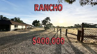 RANCHO EN VENTA CASA DE 4 RECAMARAS 2 BAÑOS  400000  214 ACRES Madera CA [upl. by Saunder]