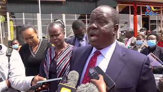 Matiangi responds to Ruto Some people lie like its a career [upl. by Nawuj]